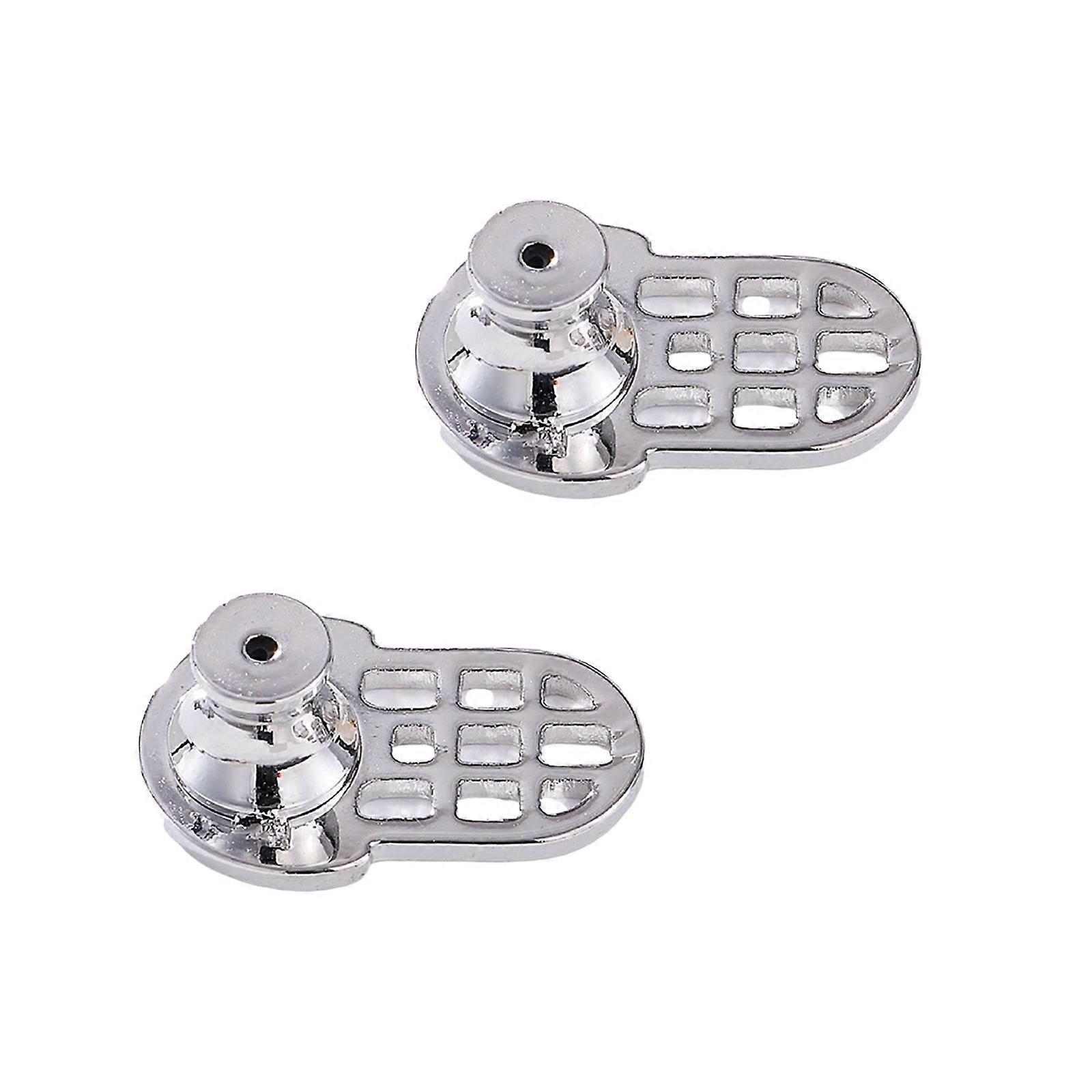 Comfortable Earring Locking Backs Sturdy Earring Supports For Sensitive Ears Thickened Mesh Structure No Slip Grip  Silver