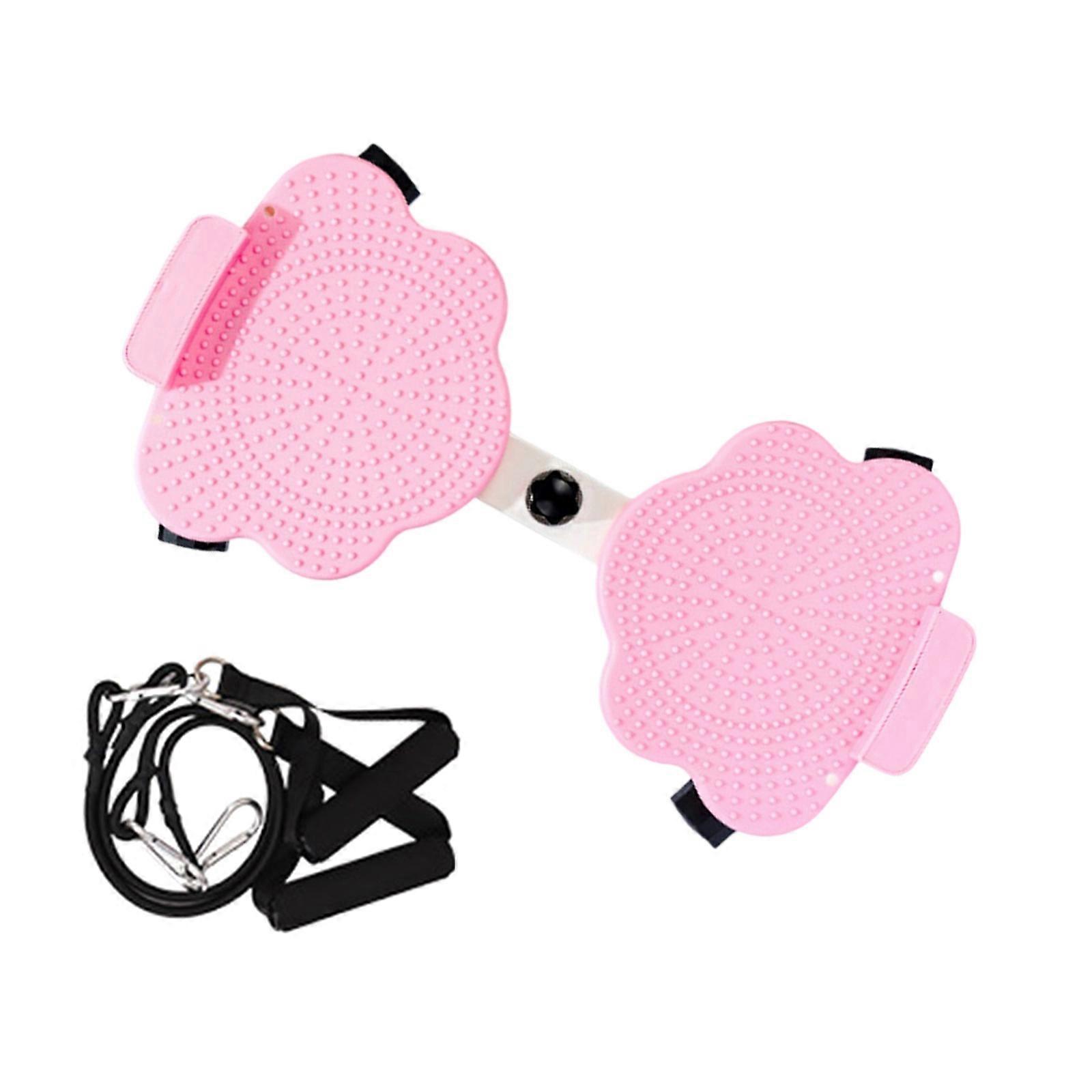 Twisting Disc Body Shaping Twisting Rotating Board Waist Aerobic Rotating for Body Shaping  Pink