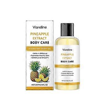 Viareline Ananas Smaak Lichaamsverzorgingsolie Hydraterende en Verzachtende Huidgeur Lichaamsolie x