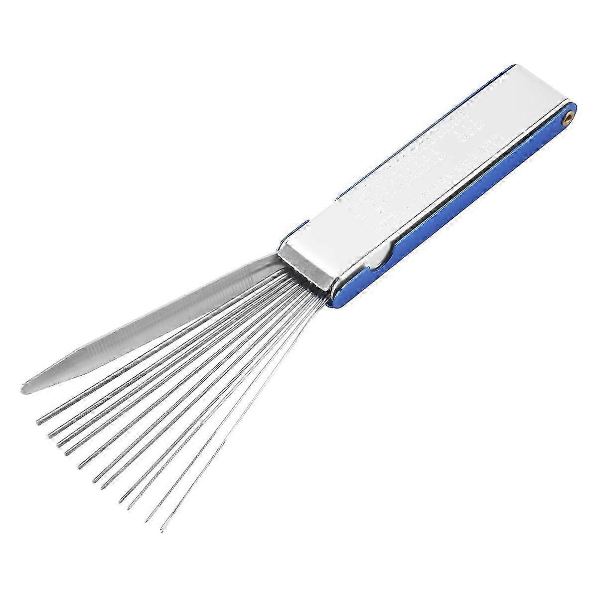 13 in 1 Torch Tip Cleaner Tools Welding Tip Cleaner Nozzle Cutting Needles Kit Stainless Steel Reame