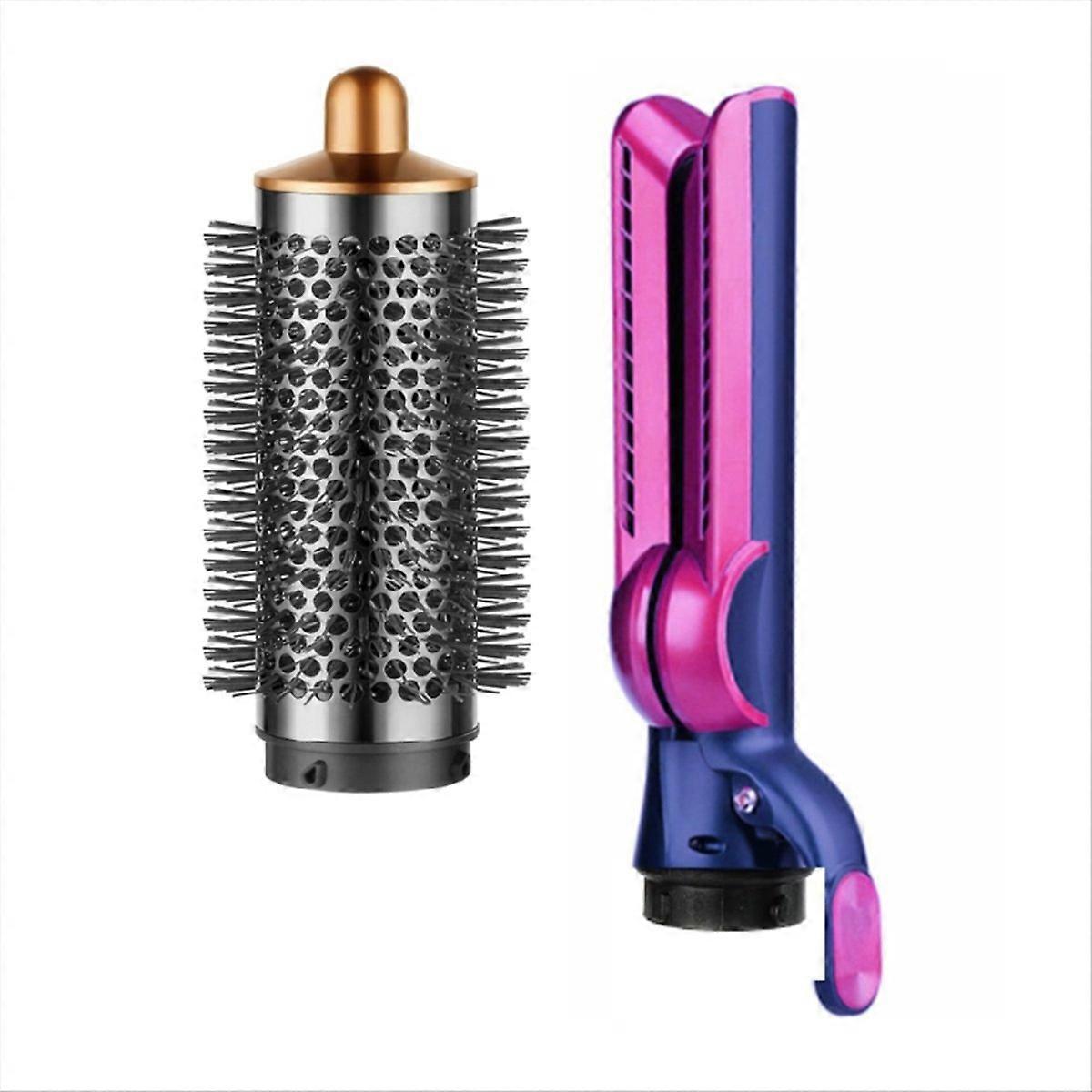 Small Round Brush & Airflow Attachment for Styler HS01 HS05 HS08 for Smooth Hair Style and Hair Curl