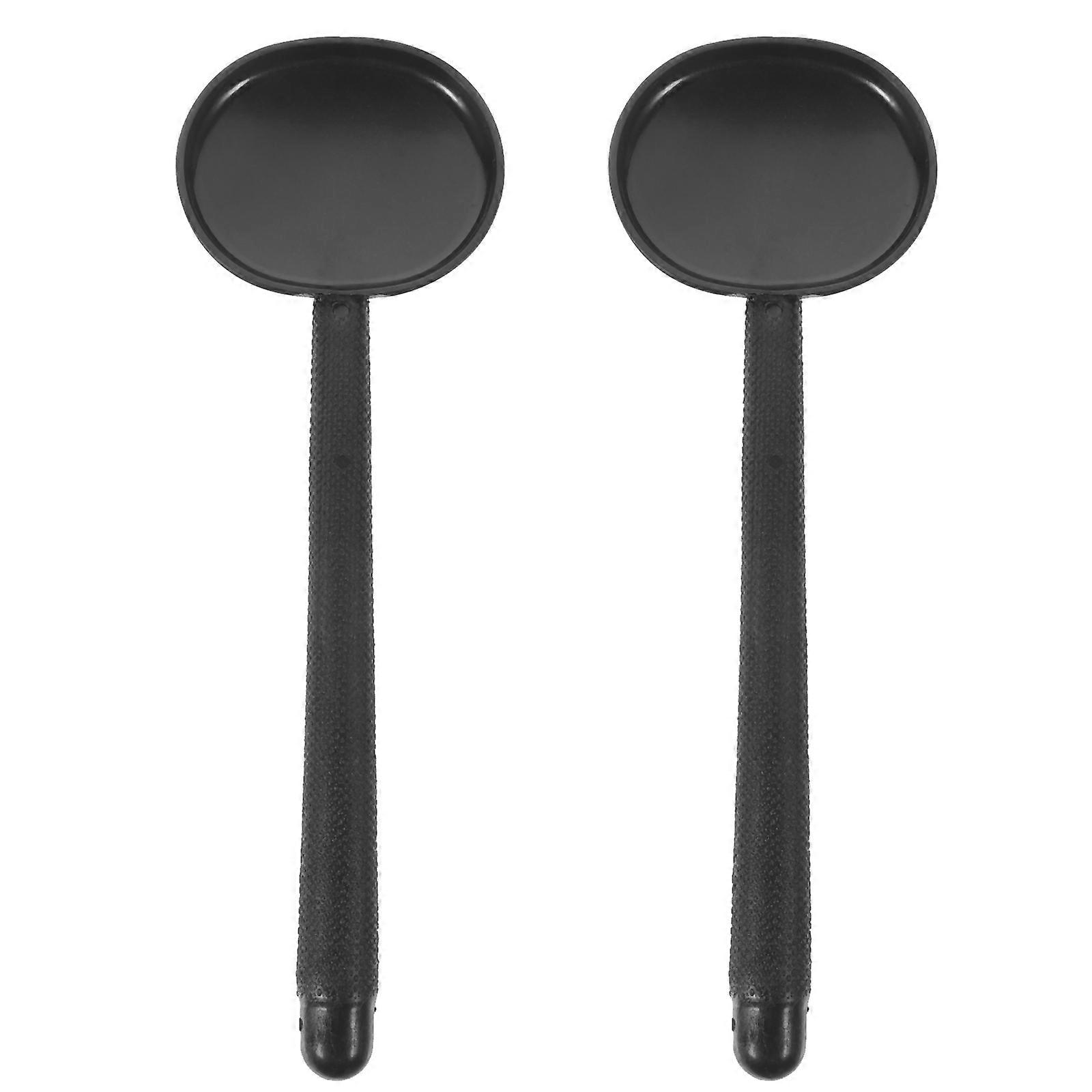 2Pcs Vision Test Shading Plate Visual Test Eye Cover Handheld Eye Occluder Visual Testing Equipment