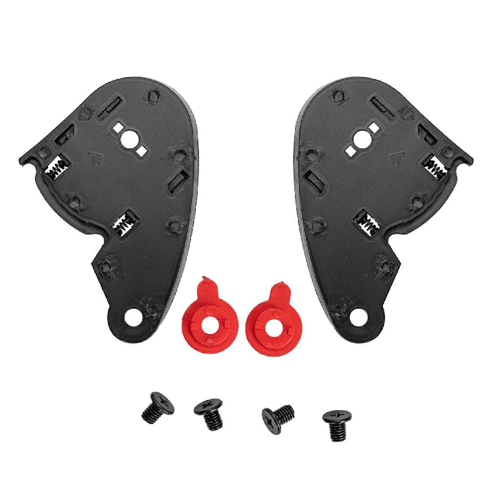 Helmets Accessory  Motorcycle Helmets Lens Base Visor Fixing Screws Base for NZI TENDY Helmets Multicolor