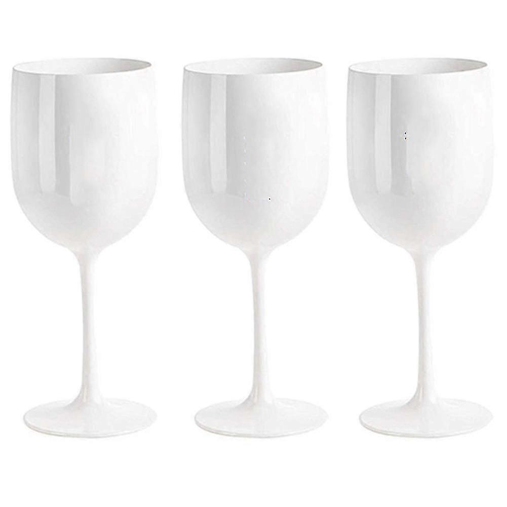 For A - Elegant & Shatterproof Plastic Wine Glasses