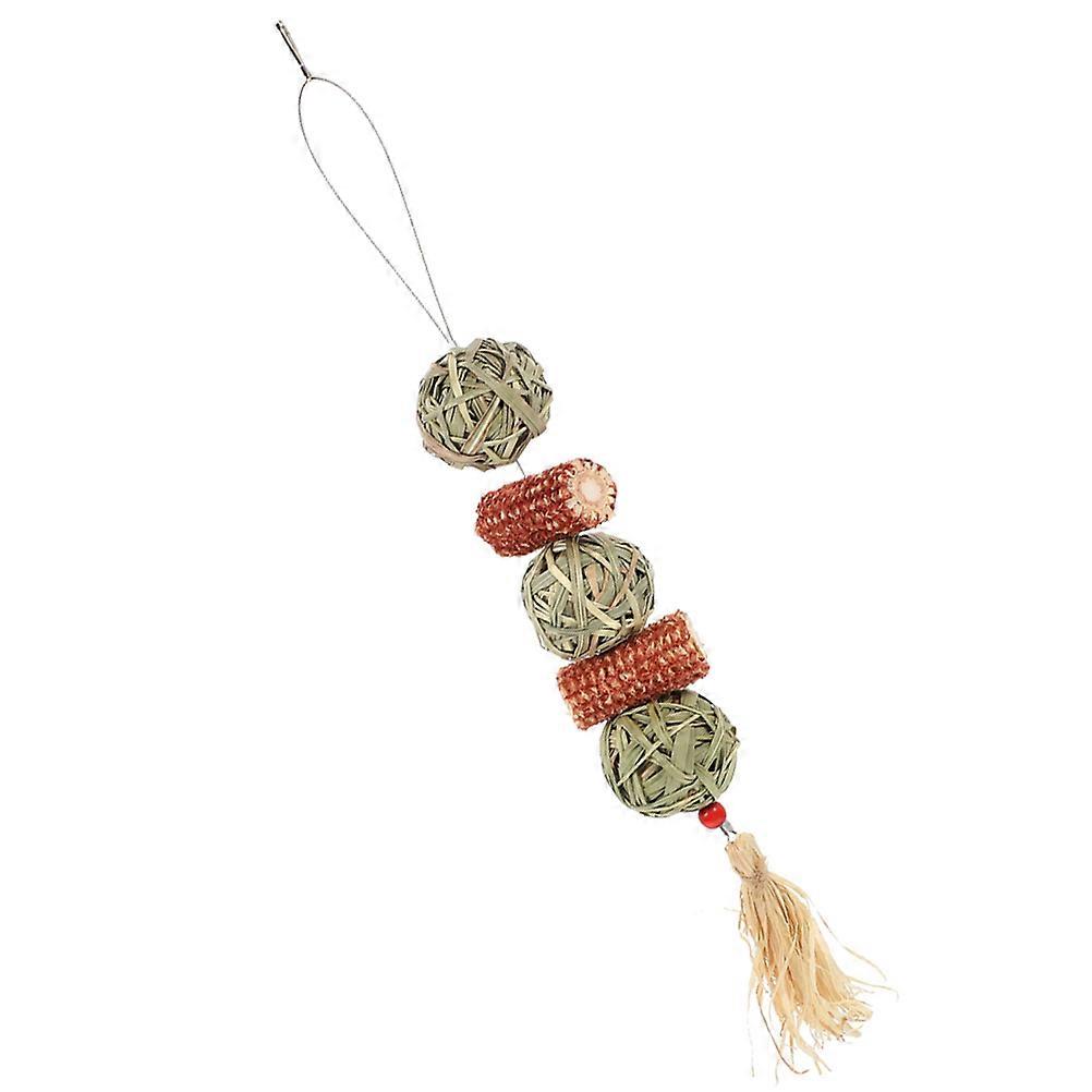 Natural Grass Rabbit Chew Toy for Pet Teeth Care