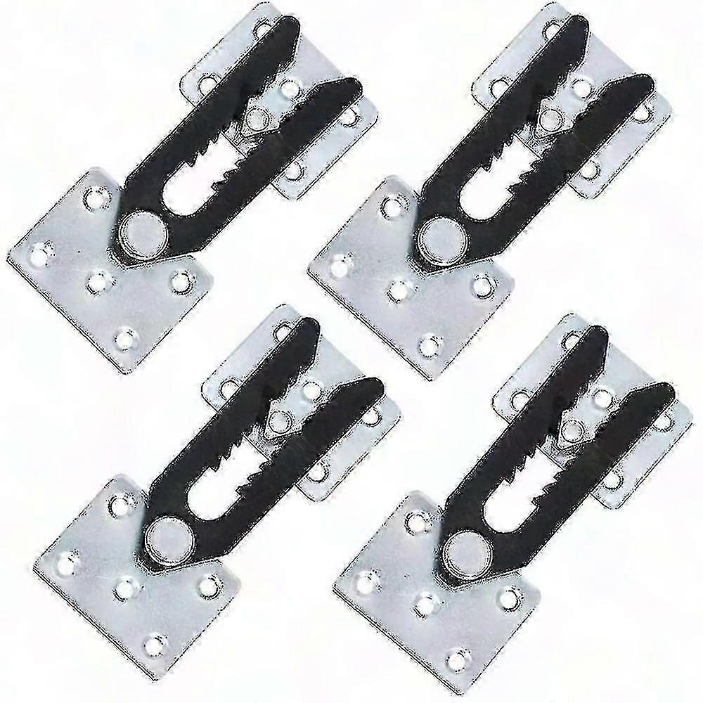 Modulär soffkoppling, 4 st metallkopplingar för sektionssoffa