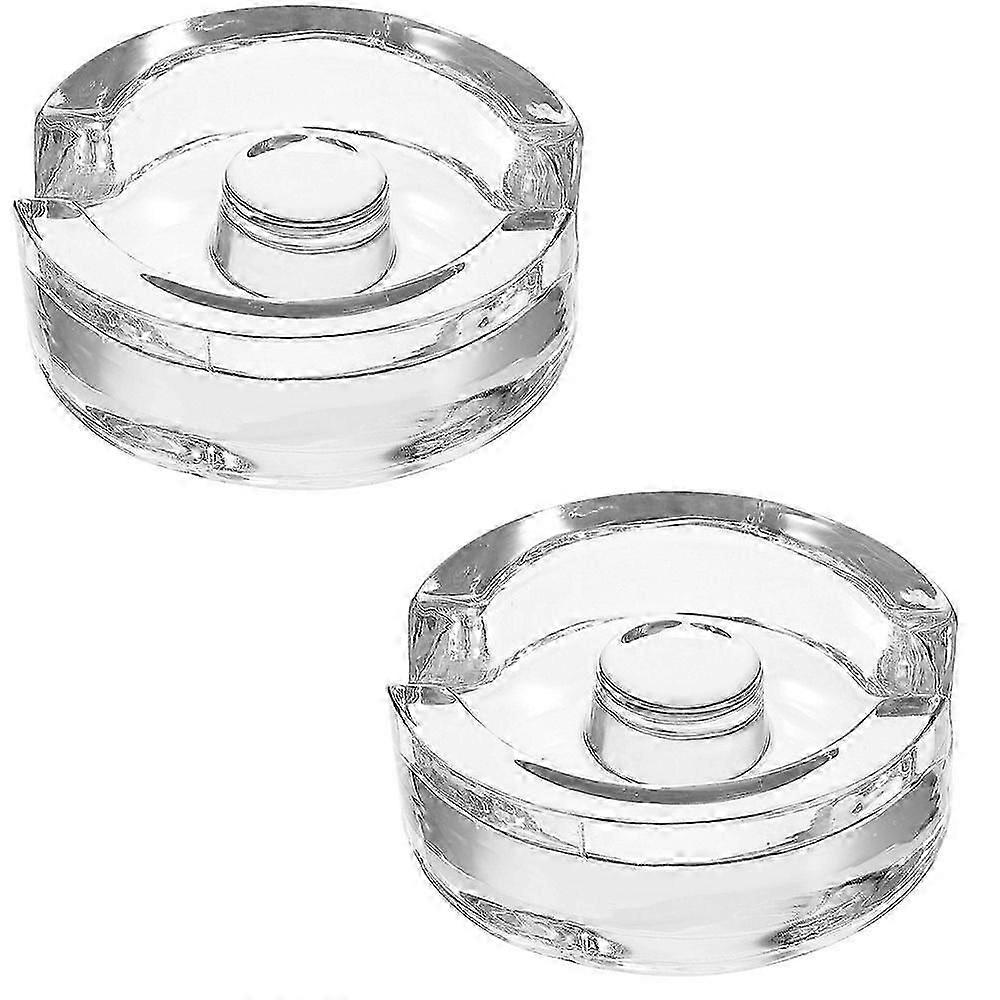 1 pair of fermentation weights for mason jars, transparent glass lids, weight holders, home fermentation