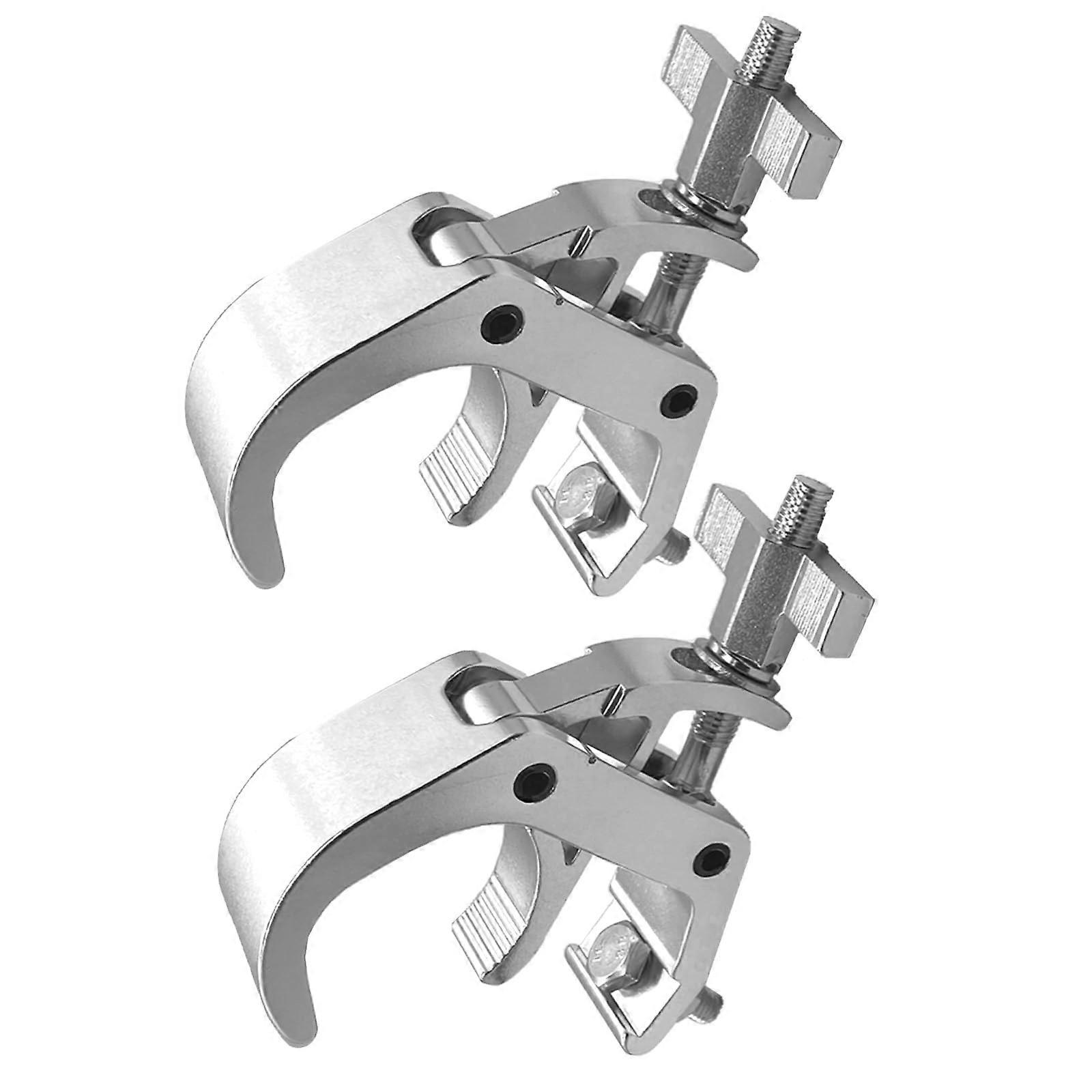 Fast release Light Hook Ready Light Fixture Hook Universal Fit & Easy Carry Lightweight Design for Stage Setups  Silver