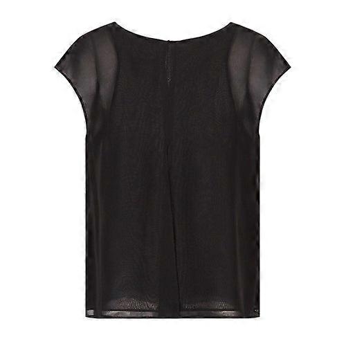 Emporio Armani Dame/Dame Ensfarget Topp
