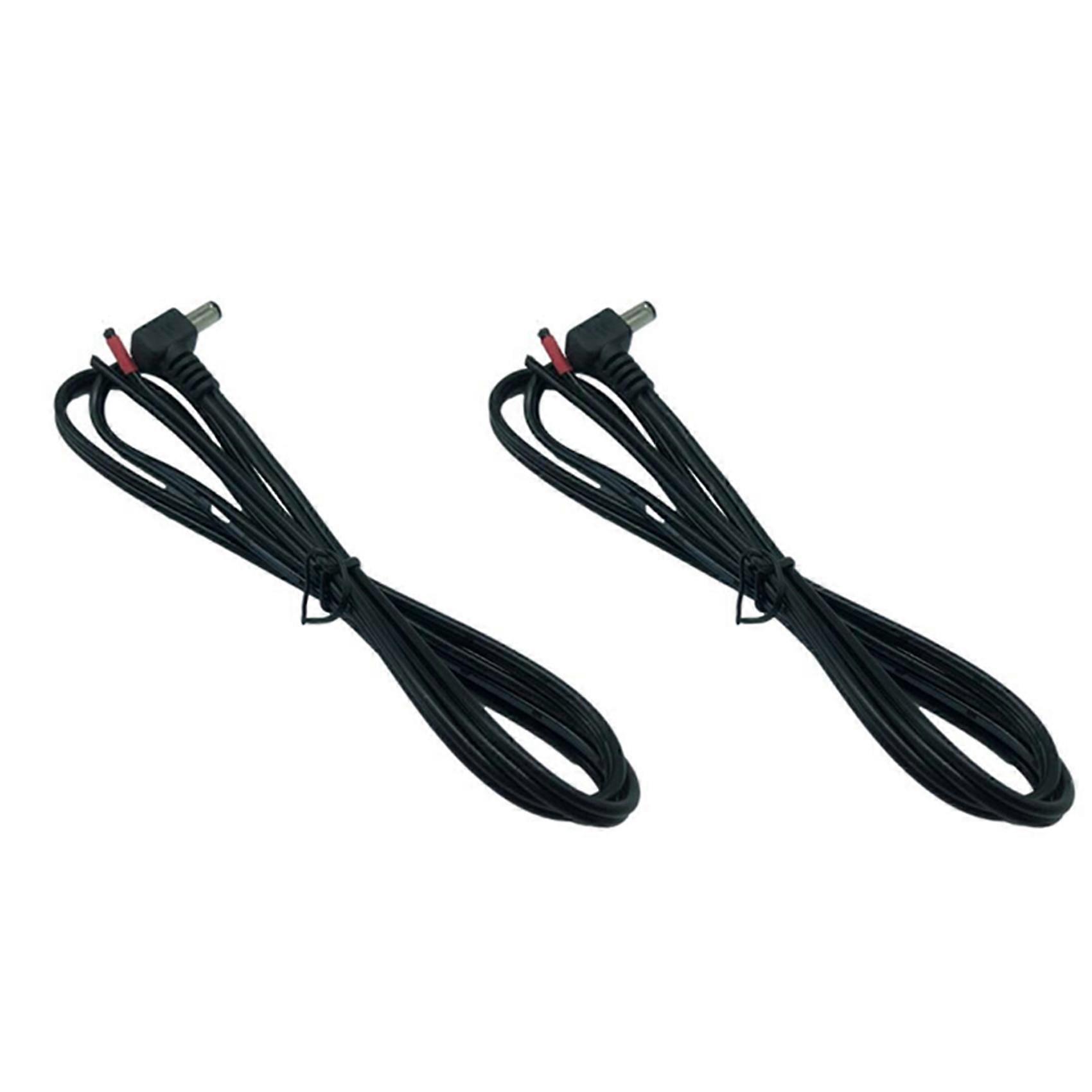 2X Right Angle DC Power Cable Lead for ICOM IC-705 Transceiver QRP DC Power Cable