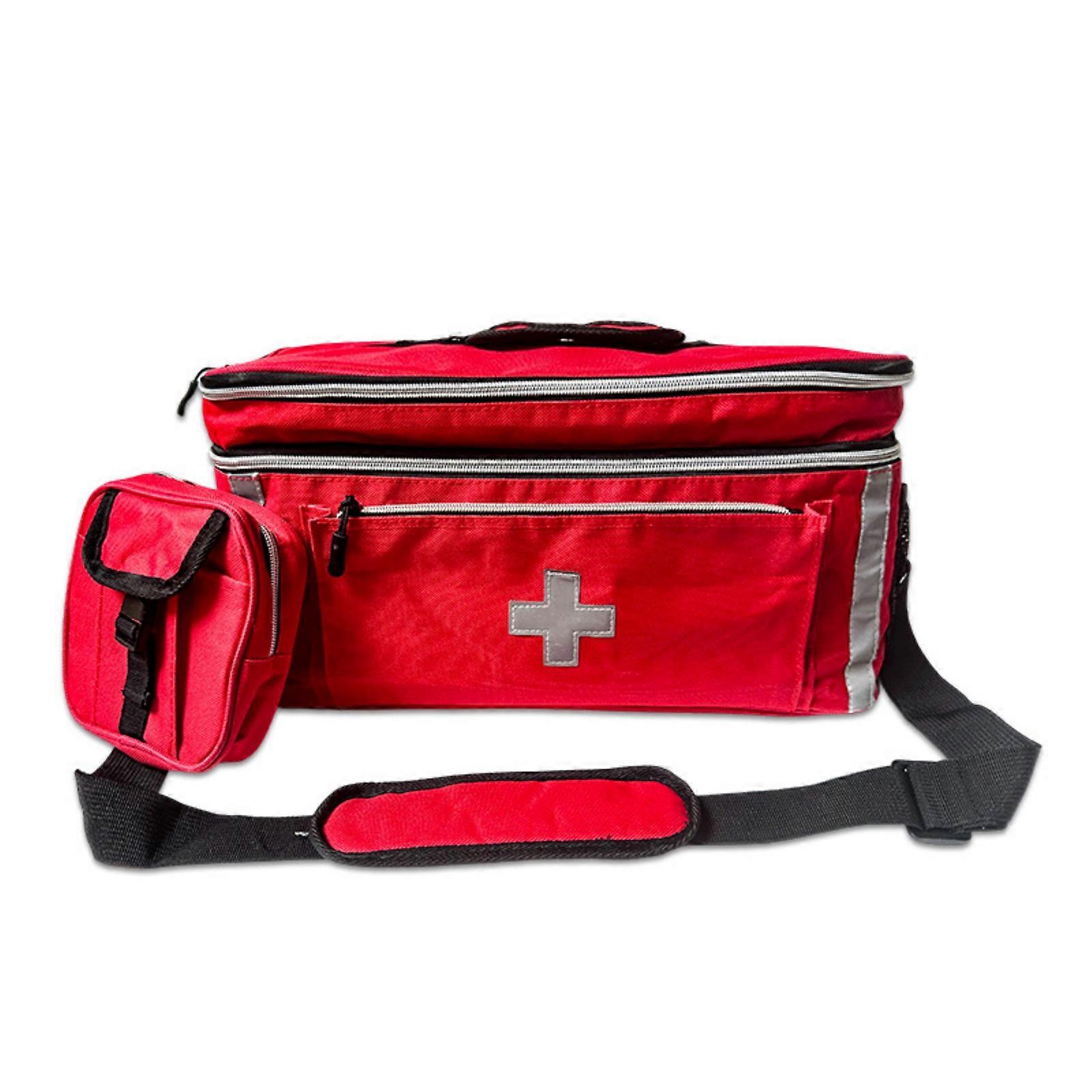 Multiple Compartment First Aid Kit Organization Detachable Sections Waterproof Surfaces for Quick Access in Emergencies Multicolor