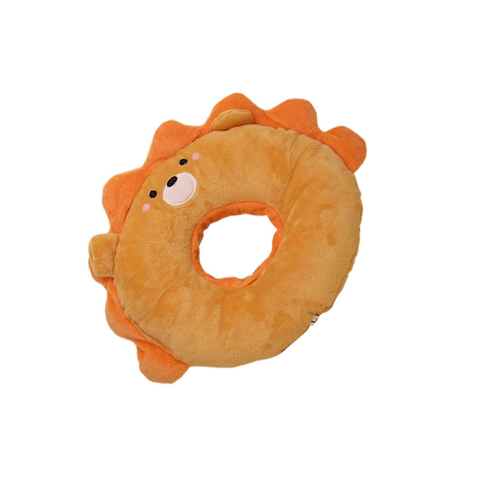 Elizabethan Collar For Pet Post Surgical Wound Protections Soft Cartoon Plush Cone Adjusting Necksize Prevent Licking  S