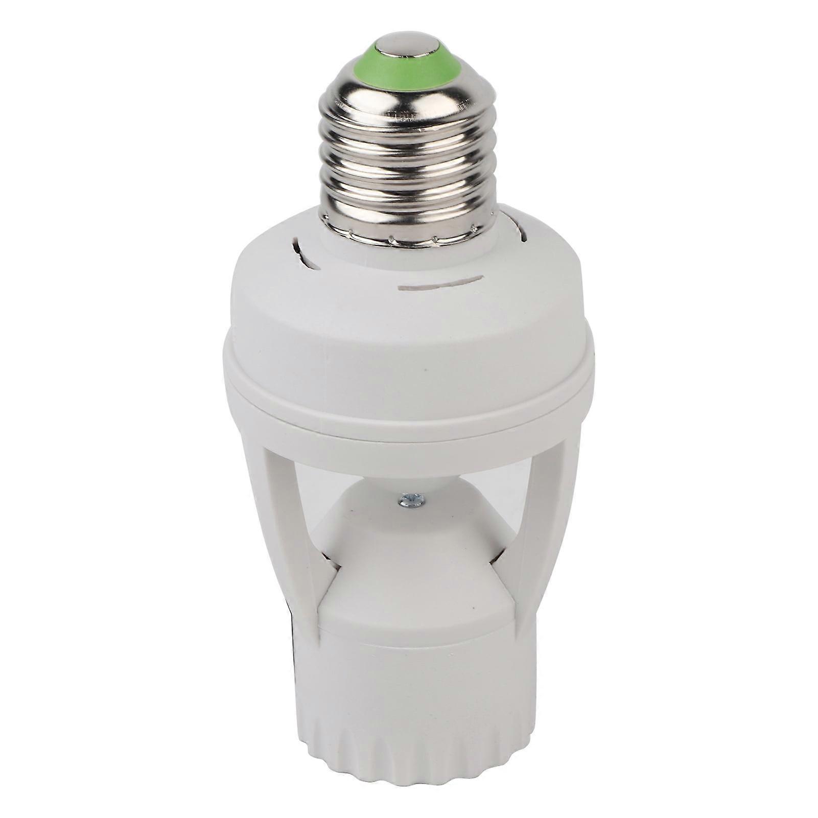 LED Bulb Holder?E27 LED Lamp Bulb Holder Light Switch Socket Adjustable Infrared Motion Sensor AC110-240V