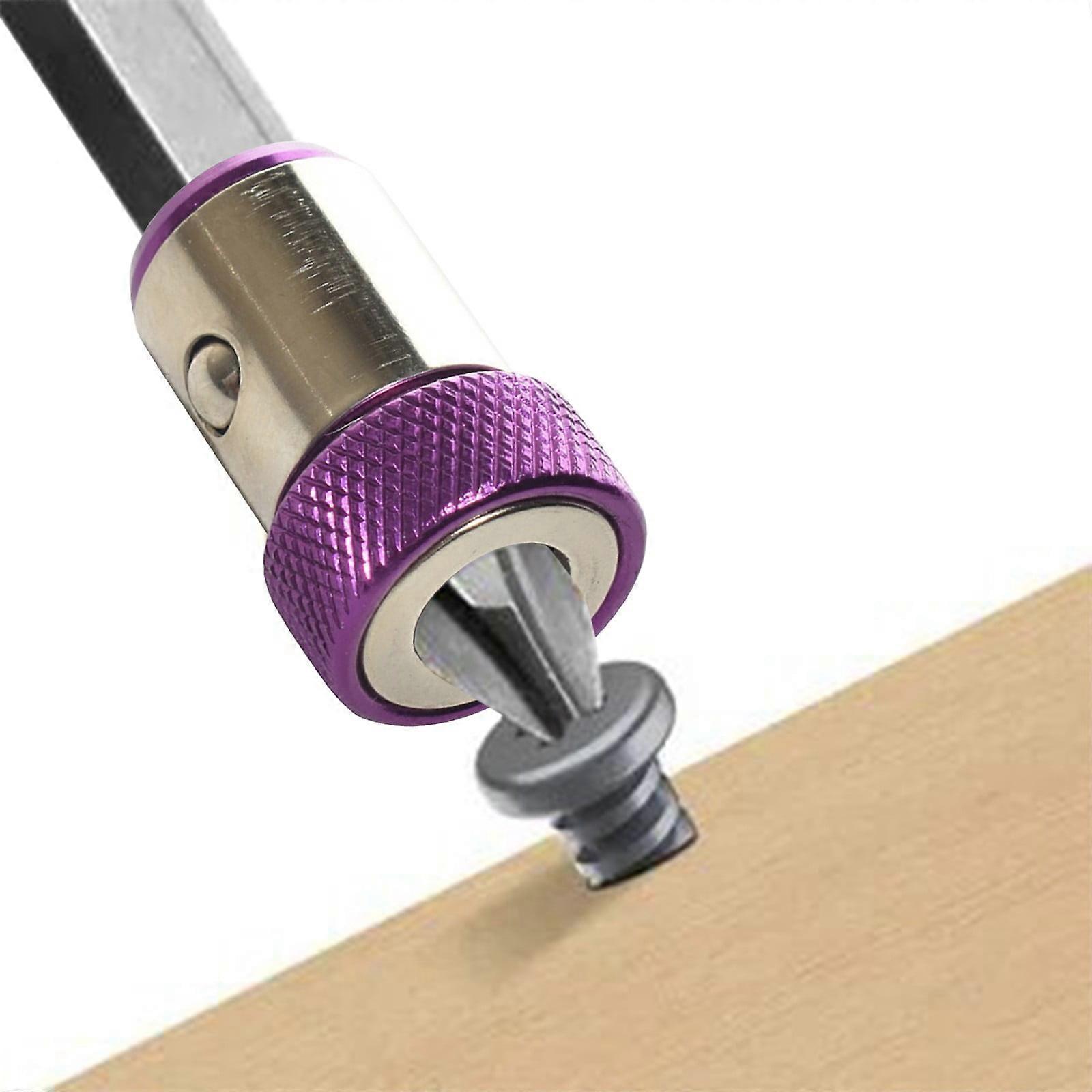 Lmueinov Screwdriver Head Upgrade Magnetizer, Removable Magnetic Ring Holder for Hex Screwdriver & Power Bits, 2024 Multipack Compatible with