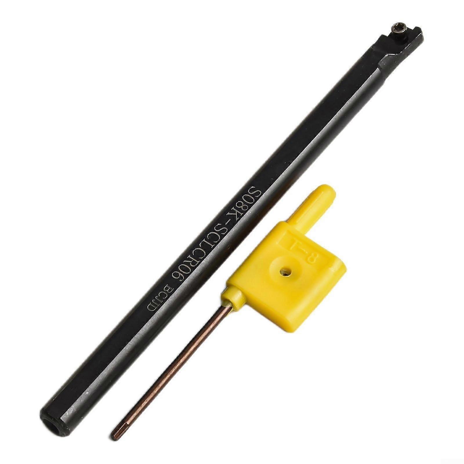 Lathe Boring Bar SCLCR06 with CCMT060204 Inserts CNC Turning Tool Set for Precision Steel Machining