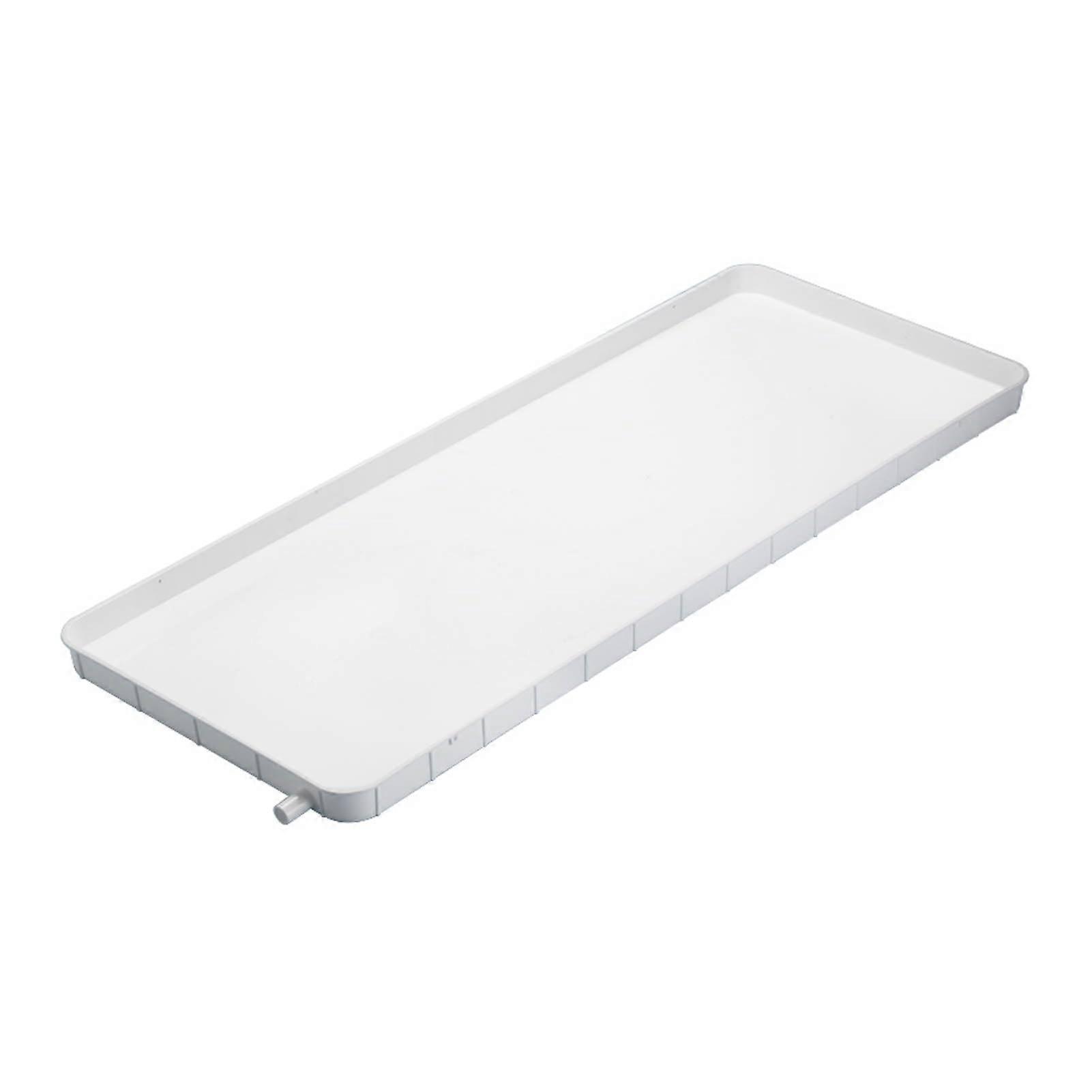 Universal Air Conditioner Drain Pan with Fitting Kit, Leak Prevention Tray for Window AC and Mini Split