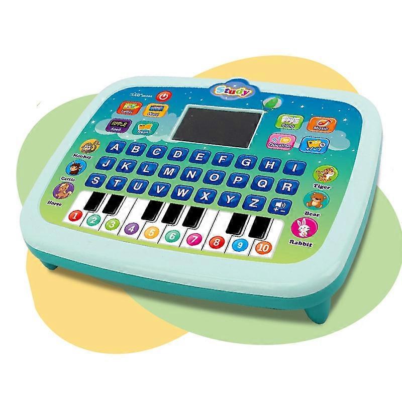 Kids Study Tablet English Learning Toy for Children Educational Keyboard Machine with LED Display