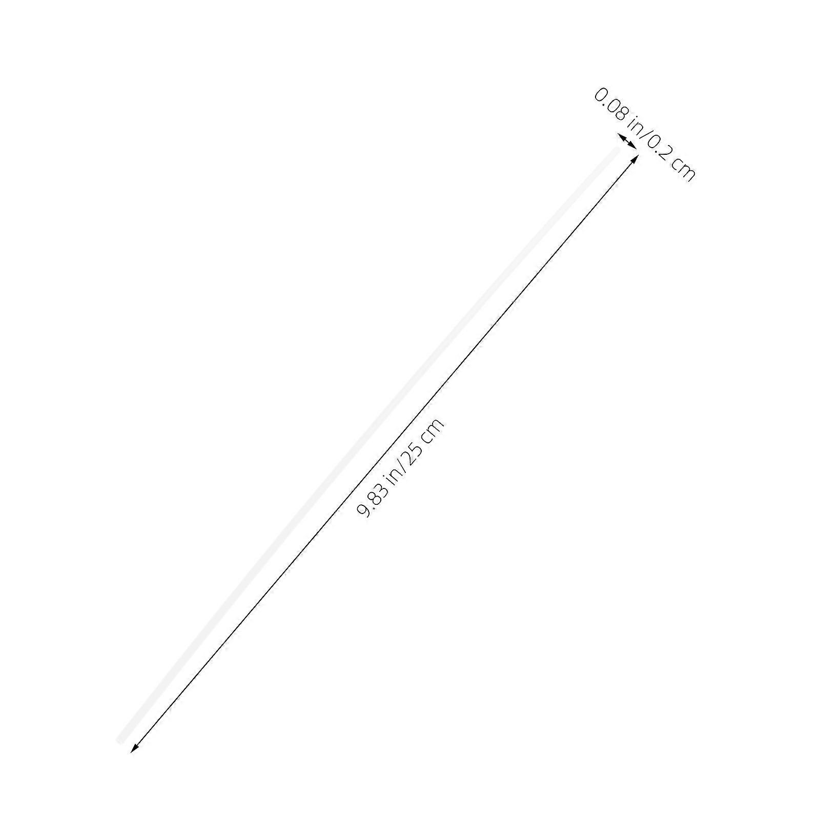 Transparent Plastic Spray Can Nozzle Extension Tubes for Decoration with Rust Removal Design and Ample Length 100pcs