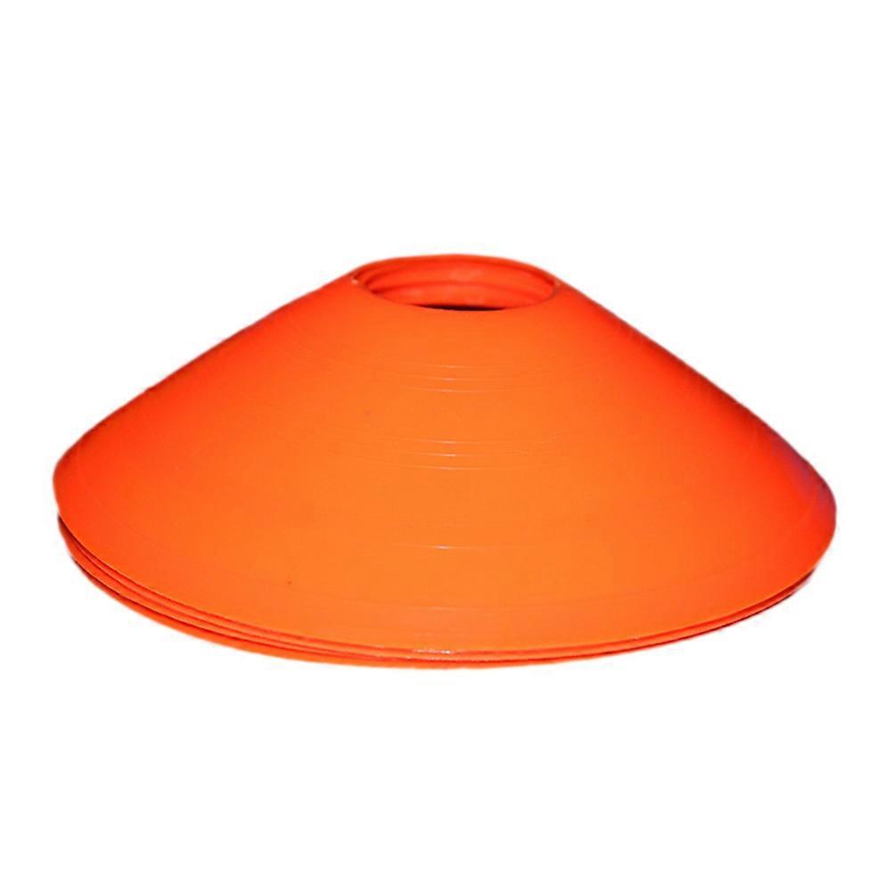 Training Disc Cone for Soccer Use with 10Pcs Disc Cone Sets Orange