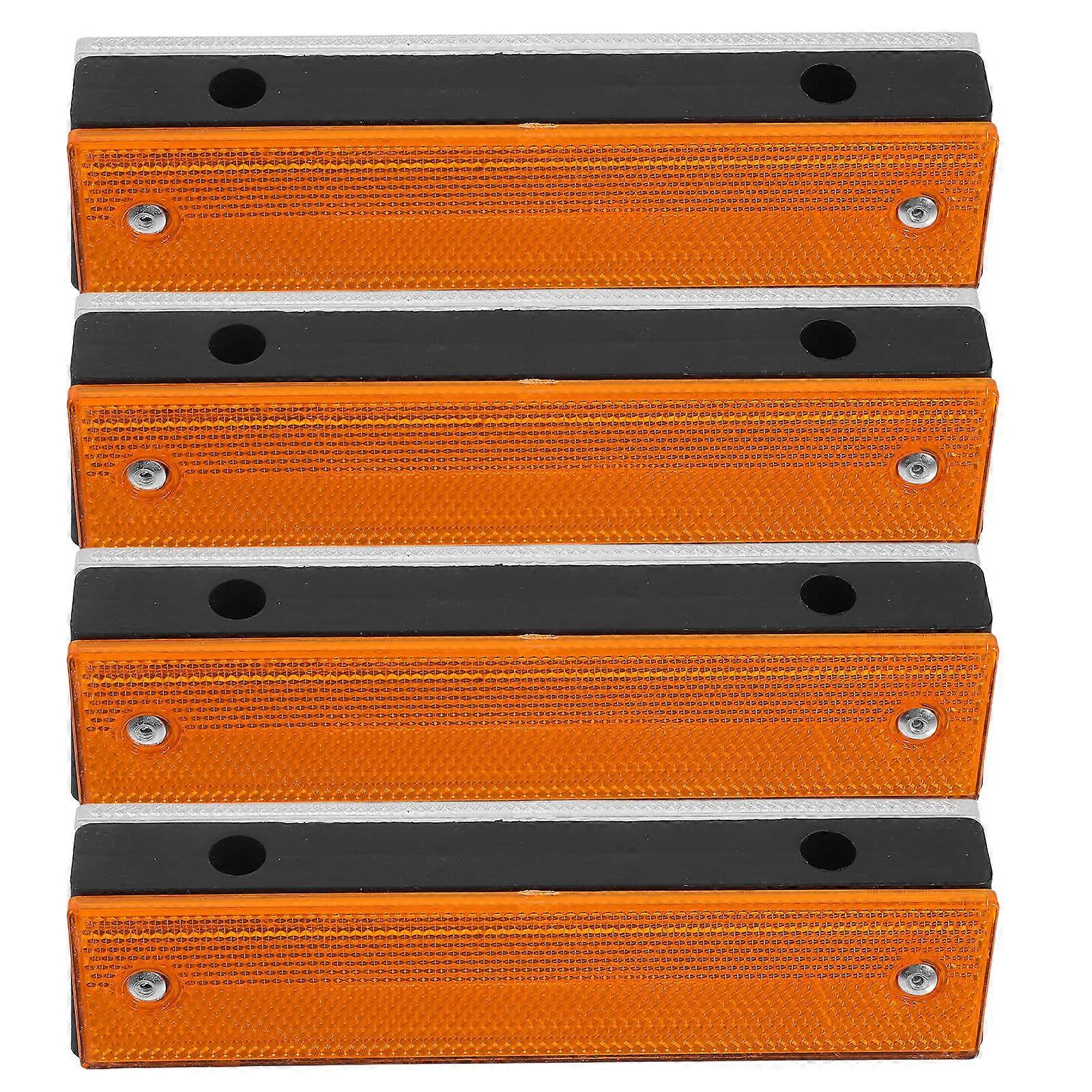 High Visibility Reflective Markers Rectangle for Driveway 4Pcs