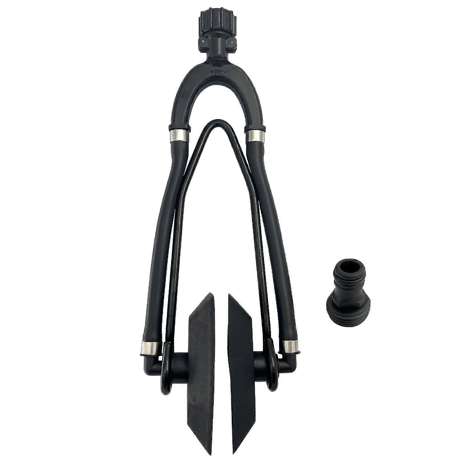 Dual Feed Outboard Motor Flusher with Fast Connection for Easy Marine Engine Maintenance