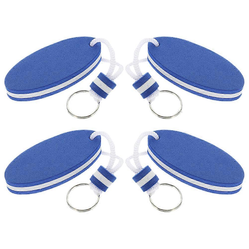 Eva Oval Floating Keychain for Kayak Use 20Pcs Floating Key Ring