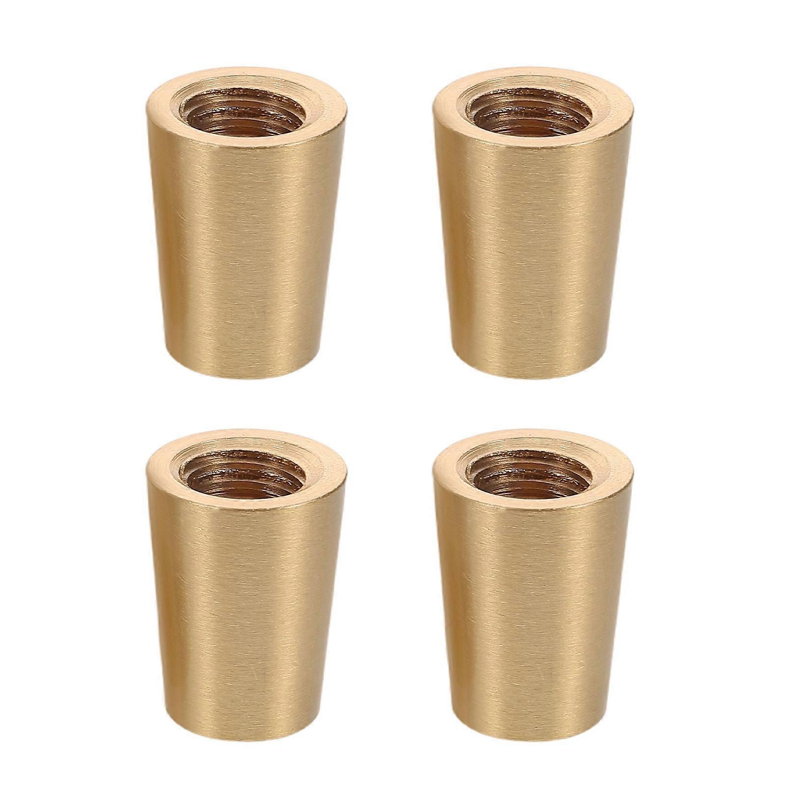 Brass Cutting Board Feet for Home 8Pcs Conical Solid Support Pads