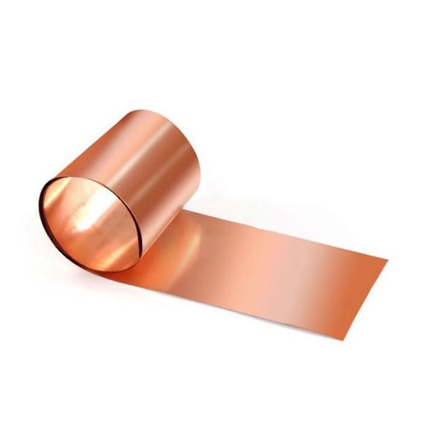 99.9% Pure Copper Sheet 0.05mm  Conductivity Foil Strip Precision Surface Finish