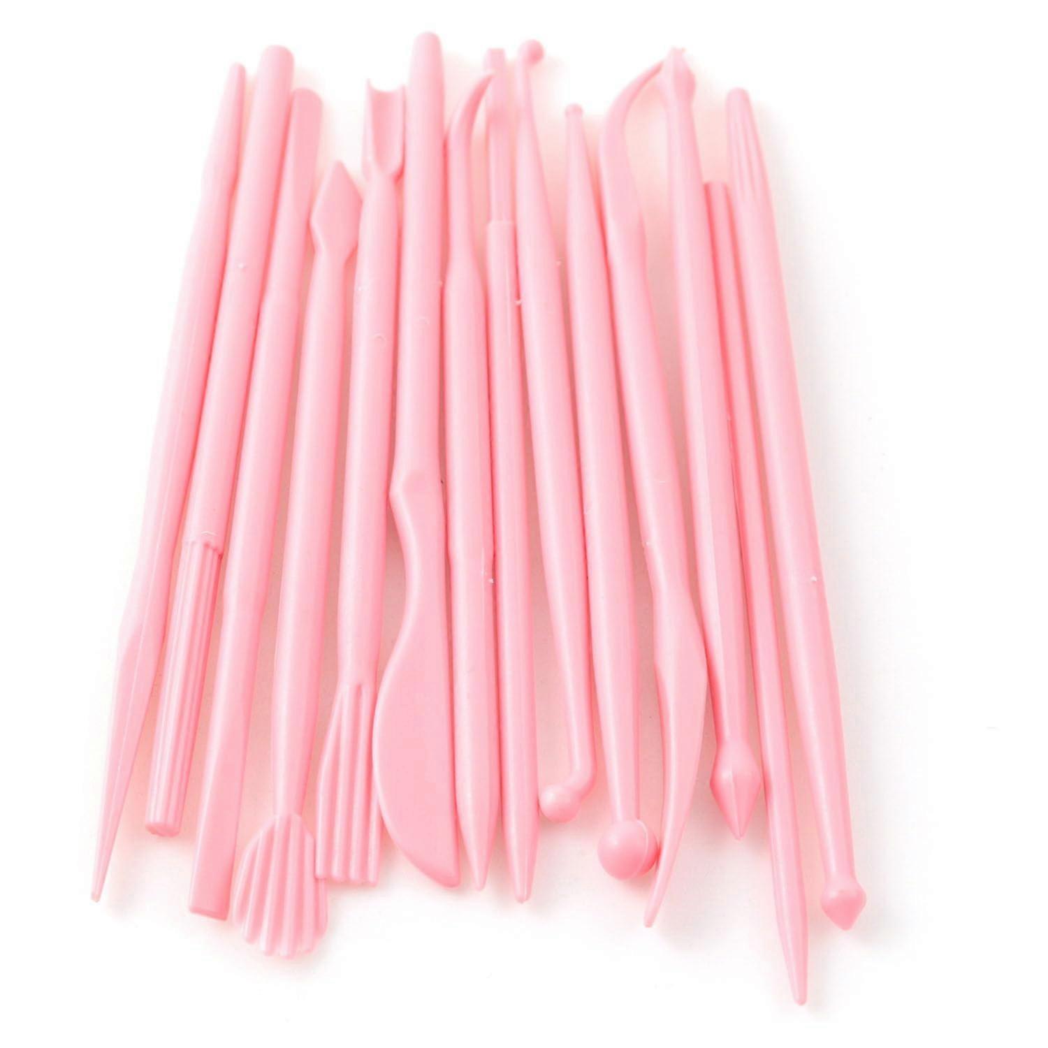 Fondant Sculpting Tools Set with Precision Knives for Cake Decorating and Polymer Clay Crafting