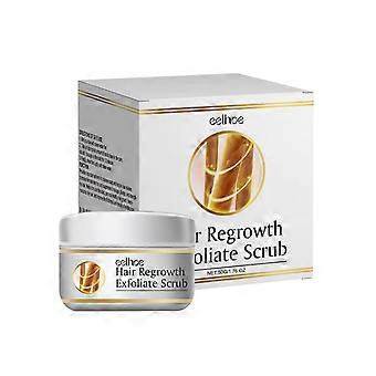 Eelhoe Hair Exfoliating Scrub Cream - Cleanses Dandruff, Refreshes, Volumizes, Moisturizes, Strengthens And Protects Hair
