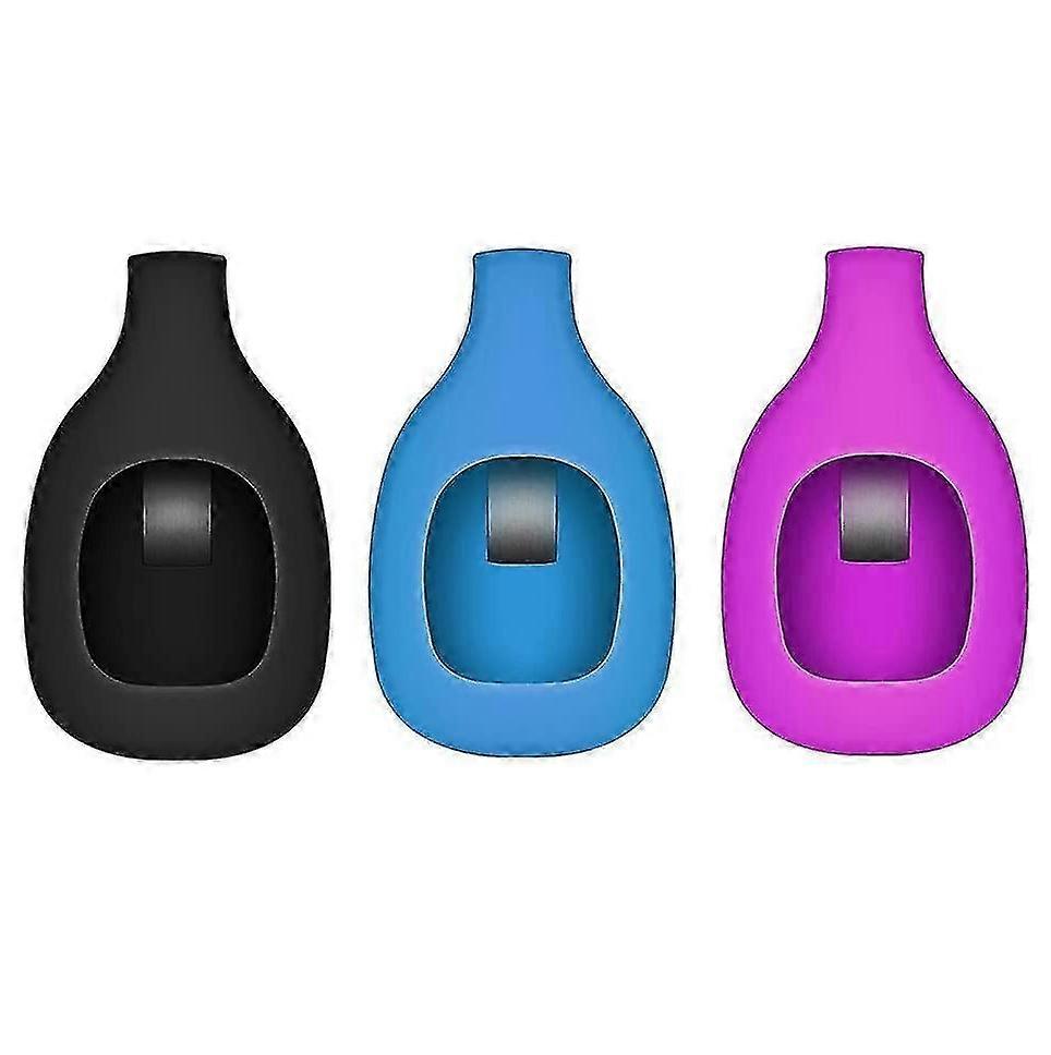 Three Silicone Clip Holders Compatible With Fitbit Devices