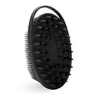 Silicone Body Scrubber with Long Handle, DualSided Exfoliating and Scalp Massage for Shower