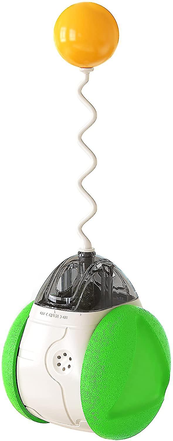 Cat Toys For Indoor Cats, Cat Treat Toy, Balance Car Design With Catnip Iq Training Without Charging