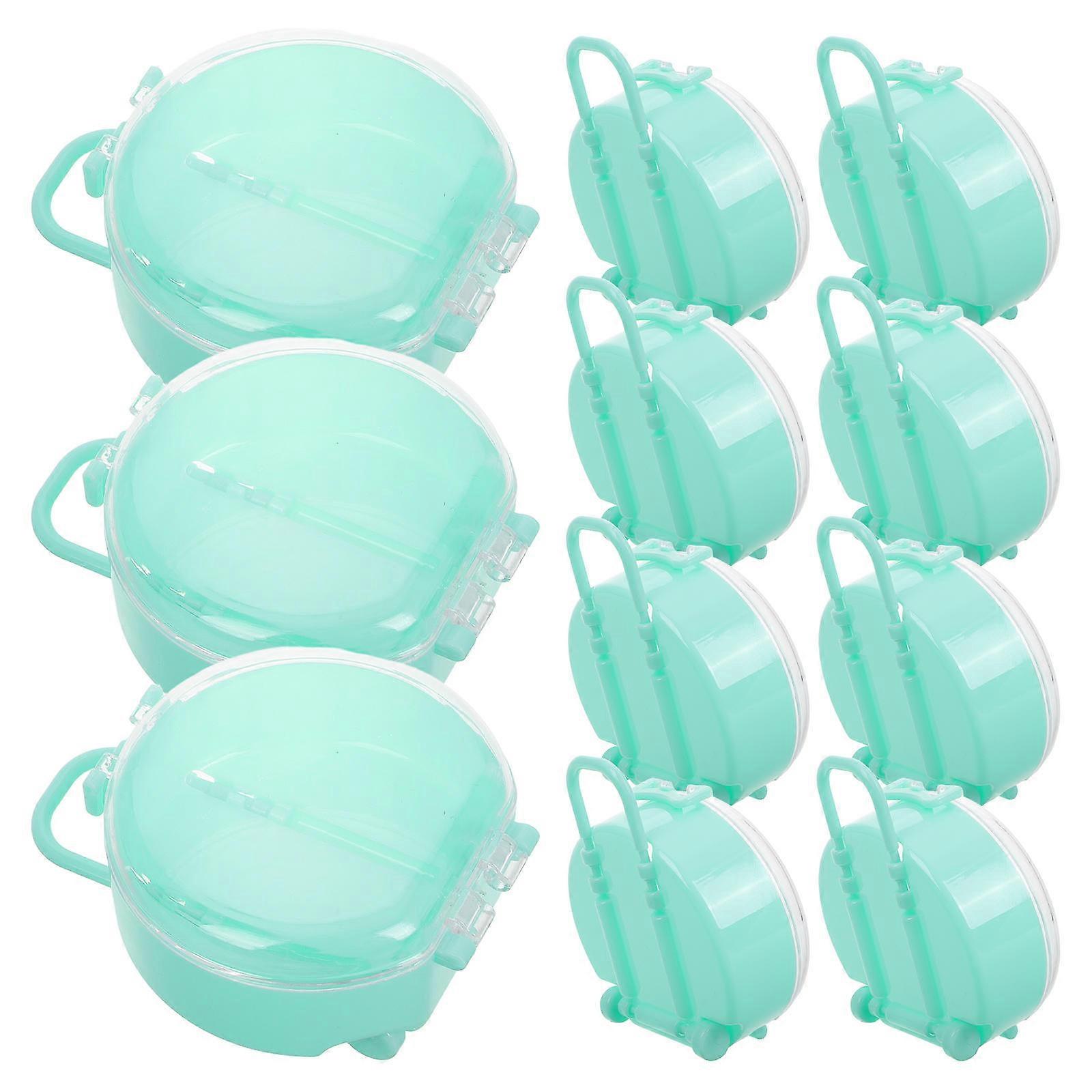 Cute Miniature Suitcase Candy Box Plastic Storage Box for 36Pcs