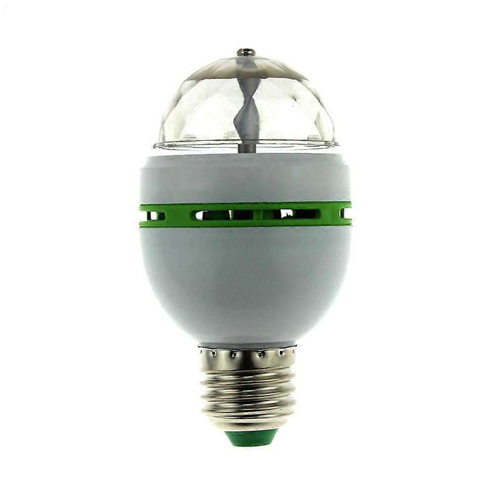 Rotating Party Light Multi Color Rgb LED Rotating Disco Bulb with Strobe