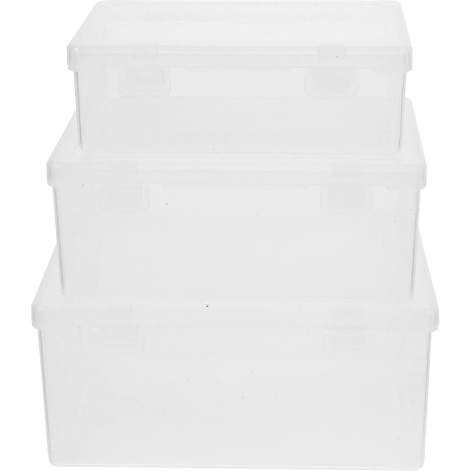 Transparent Card Organizer Box for Game Card Storage 9Pcs Set