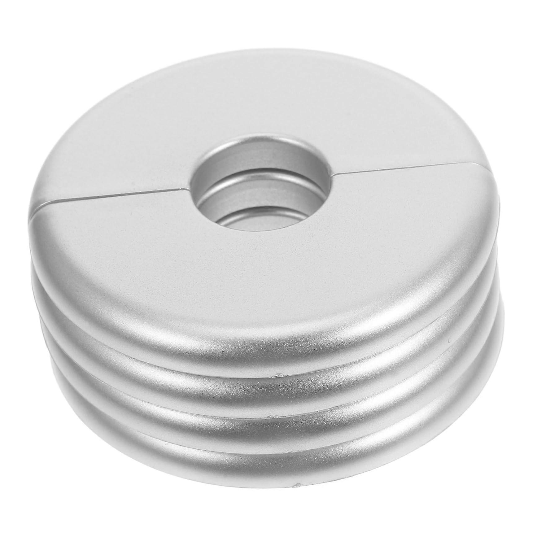 4pcs Pool Ladder Escutcheon Split Flange Cover Universal Weatherproof Handrail Cap Set