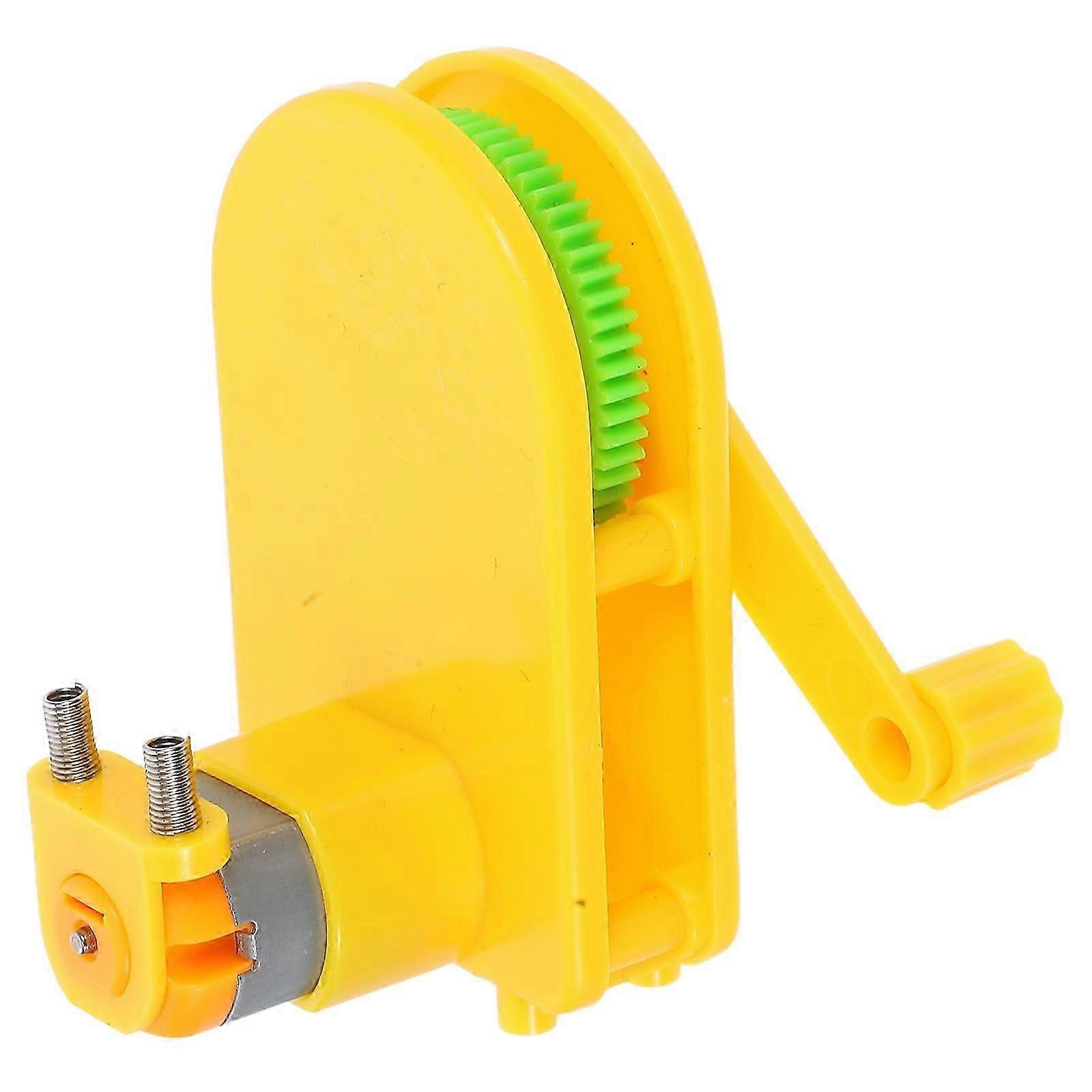 Manual Hand Crank Generator for Stem Educational Science Experiments