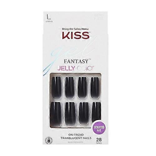 KISS Products Gel Fantasy Press On Nails Jelly Gelee, 28 Stück (2er-Packung)