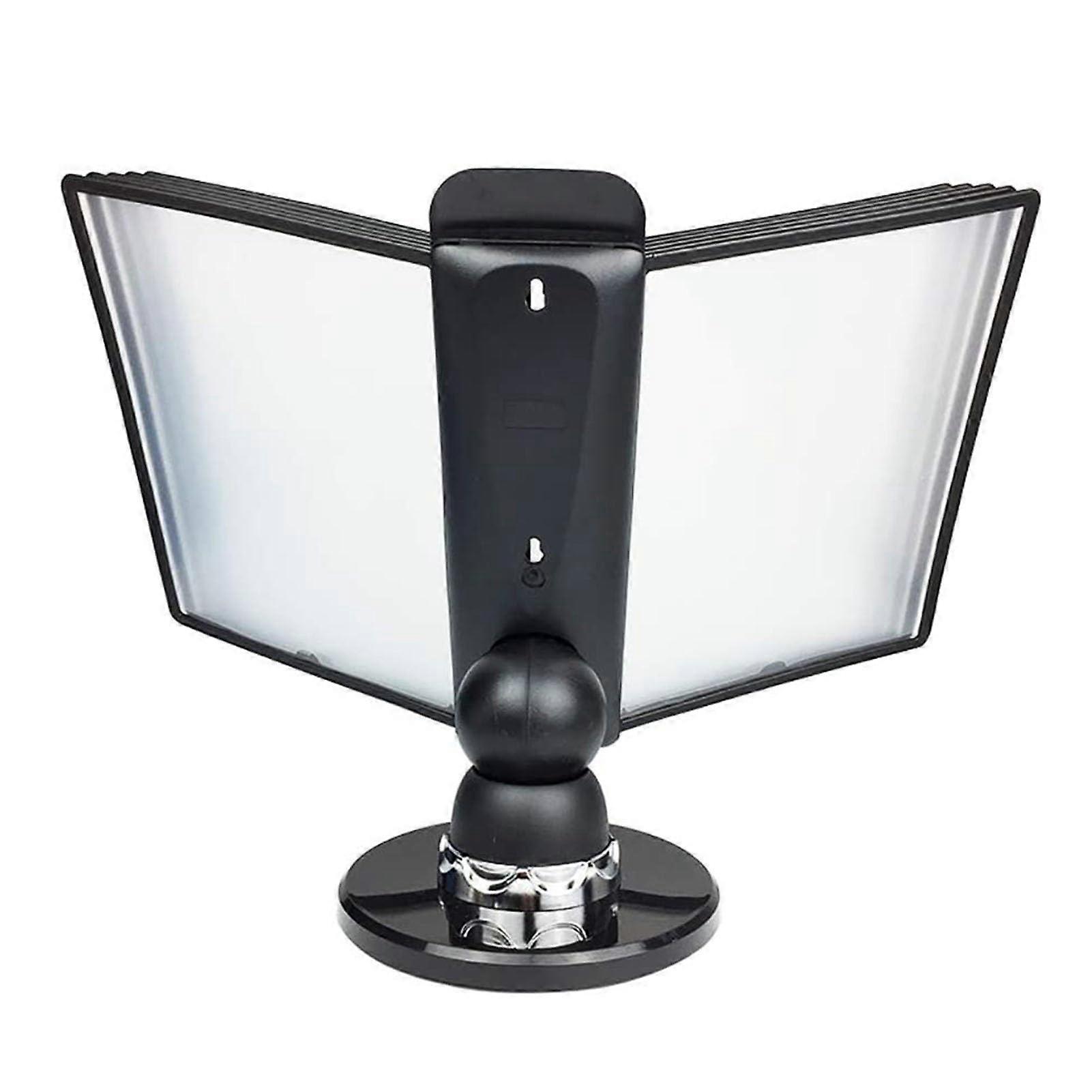 Desktop File Organizer Adjustable Flip Display Rack with 10 DoubleSided Pockets for A4 Office Documents