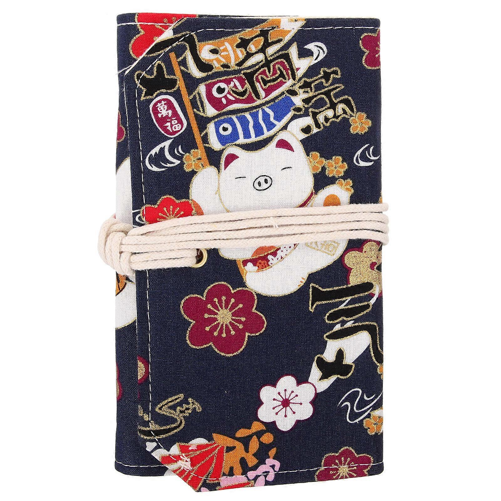 Blue Cloth Scrapbook Notebook Shell for Writing Binder