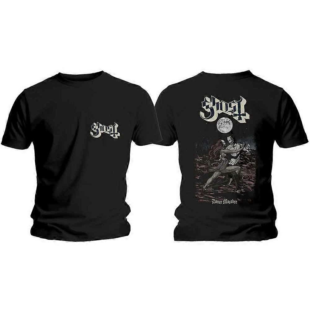 Tricou cu backprint macabru Ghost Dance