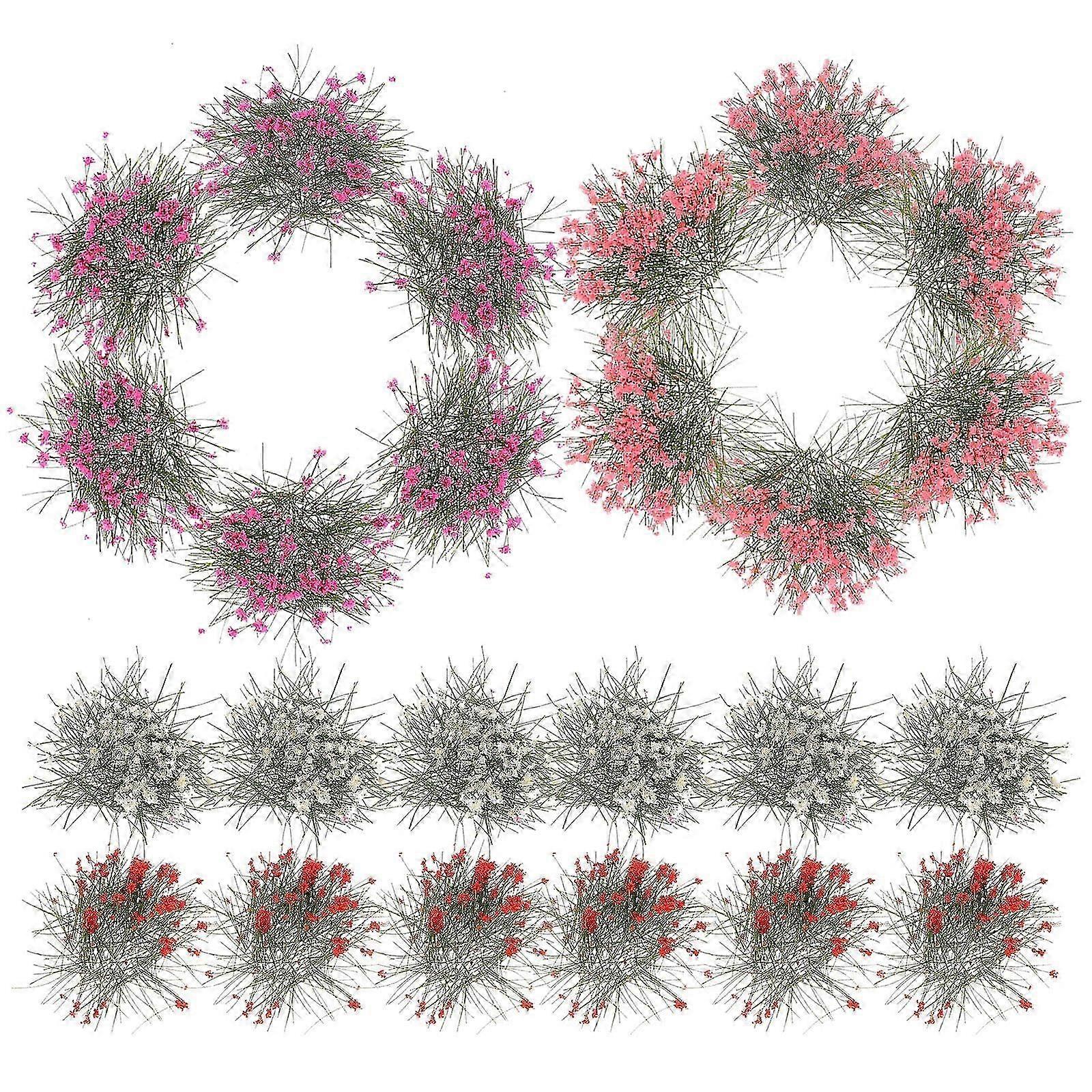 Mini Flower Cluster Artificial Flower Tuft for Decor 5Pcs Set