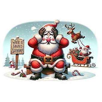 Wo ist der Schlitten des Weihnachtsmanns?