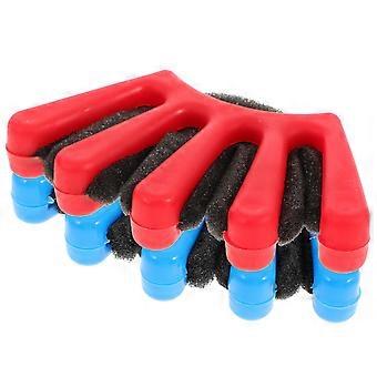 2Pcs Women Girl Creative Durable Easy-apply DIY Hair Braider Hairstyling Tool(Blue & Red)