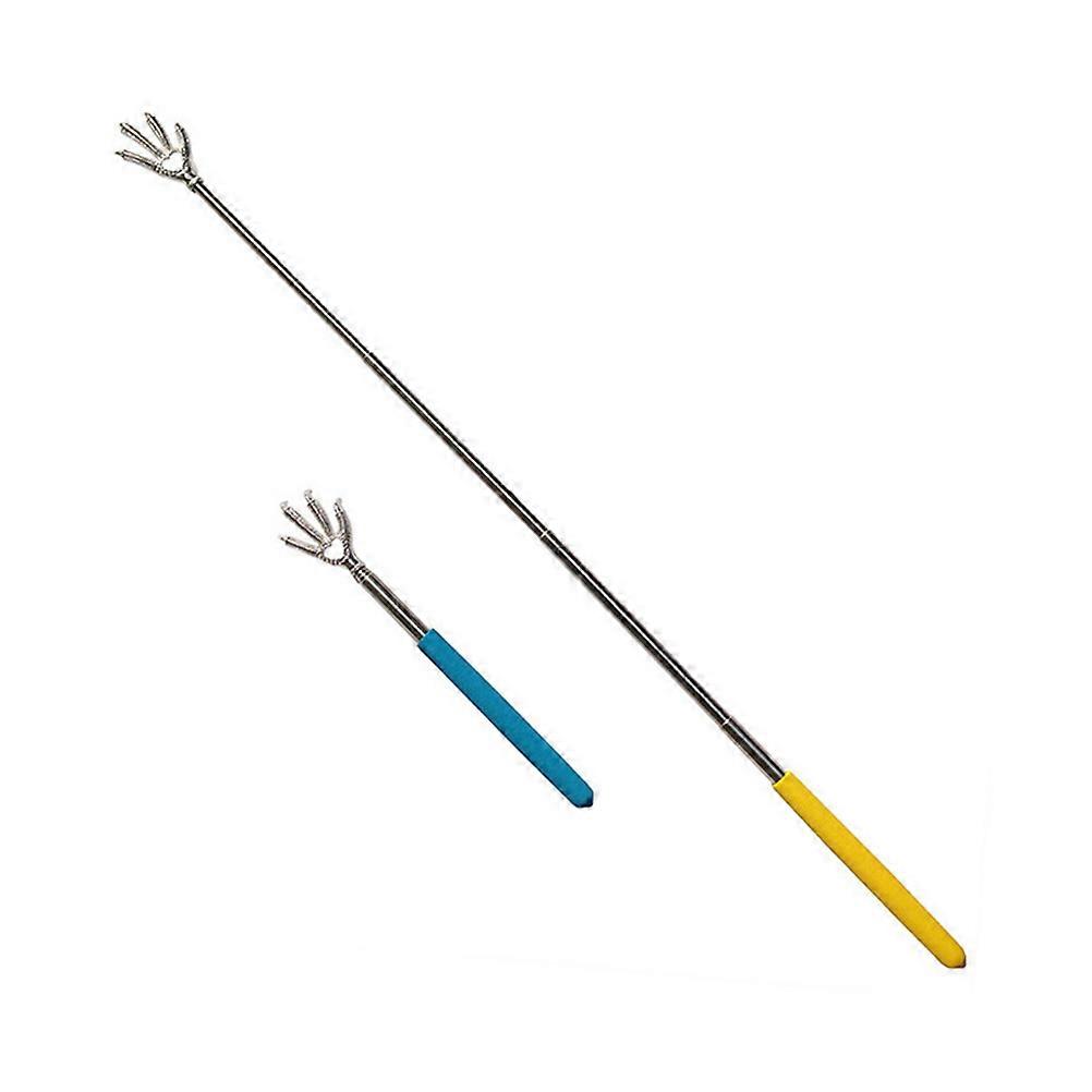 Extendable Back Scratcher Rubber Handle Set for Scratching 3Pcs