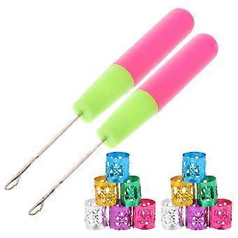 Hair Jewelry for Braids Crochet Needles for Hair 318Pcs Assorted