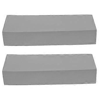 Lot de 2 bandes absorbant la condensation pour fenêtres, 7,1 cm x 17 cm, épaisseur 30 mm, pour la protection contre les infiltrations d'eau au niveau des appuis de fenêtre et l'isolation thermique de la maison.
