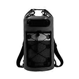 Robuster, schwimmfähiger und wasserdichter Rucksack mit geräumigem Innenraum sichert die Ausrüstung bei Wasserabenteuern. Mehrfarbig.