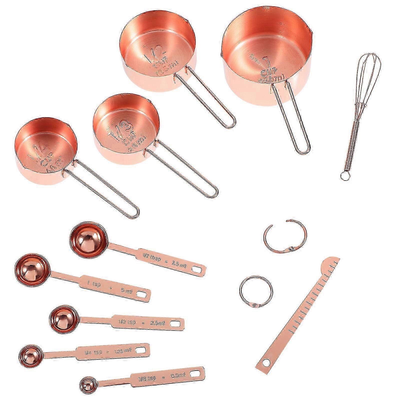 Adorable 11pc Measuring Cups And Spoons Set Tools For Cooking